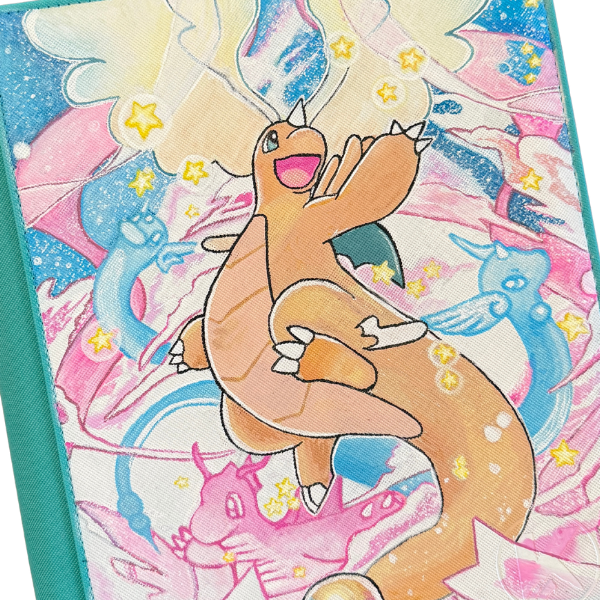 Hand Painted Pokemon TCG Binder Dragonite